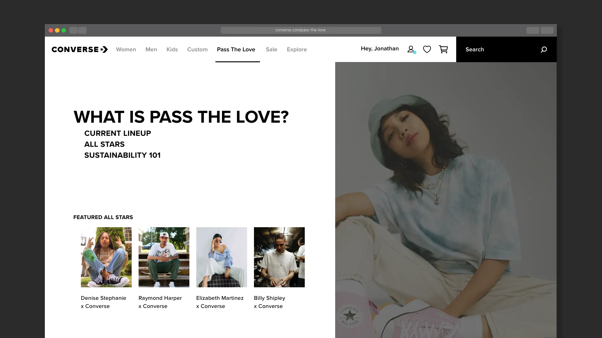 The three pillars of Pass The Love: Closing the Loop, Green Initiatives, Serving the Youth